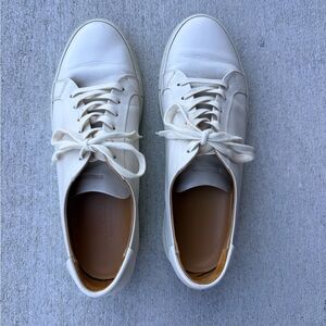Collegium White Leather Men's Sneakers